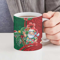 Hawaii Christmas Ceramic Mug Mele Kalikimaka Funny Hawaiian Santa DT05 - Polynesian Pride