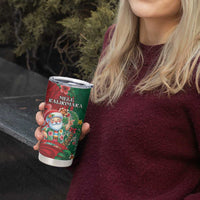 Hawaii Christmas Tumbler Cup Mele Kalikimaka Funny Hawaiian Santa DT05 - Polynesian Pride