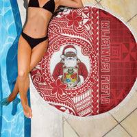 Tonga Christmas Beach Blanket Kilisimasi Fiefia - Polynesian Pride