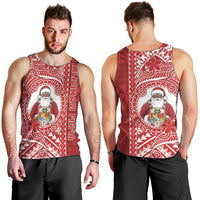 Tonga Christmas Men Tank Top Kilisimasi Fiefia - Polynesian Pride