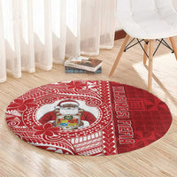 Tonga Christmas Round Carpet Kilisimasi Fiefia - Polynesian Pride