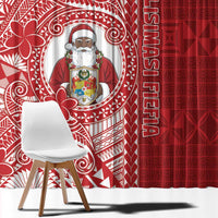 Tonga Christmas Window Curtain Kilisimasi Fiefia - Polynesian Pride