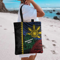 Philippines Christmas Tote Bag Xmas Tree Filipino Tribal Patterns DT05 - Polynesian Pride