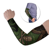 Personalised Hawaii Tiki Pirates Arm Sleeves Kakau Pattern Polynesian Style