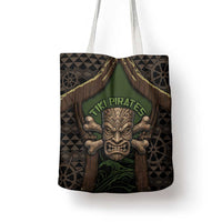 Hawaii Tiki Pirates Tote Bag Kakau Pattern Polynesian Style