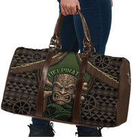 Hawaii Tiki Pirates Travel Bag Kakau Pattern Polynesian Style