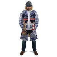 Samoa Christmas Cloak Samoan Siva Dance With Santa - Polynesian Pride