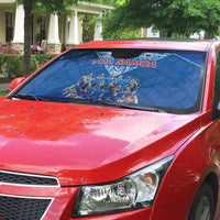 Toa Samoa Auto Sun Shade Samoan Warrior Spirit Rugby - Polynesian Pride