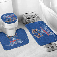 Toa Samoa Bathroom Set Samoan Warrior Spirit Rugby - Polynesian Pride