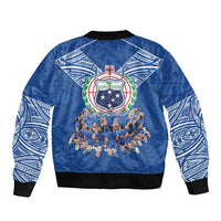 Toa Samoa Bomber Jacket Samoan Warrior Spirit Rugby - Polynesian Pride