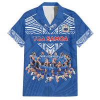 Toa Samoa Family Matching Tank Maxi Dress and Hawaiian Shirt Samoan Warrior Spirit Rugby - Polynesian Pride