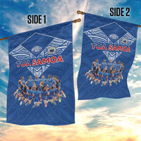 Toa Samoa Garden Flag Samoan Warrior Spirit Rugby - Polynesian Pride