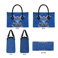 Toa Samoa Leather Bag Samoan Warrior Spirit Rugby - Polynesian Pride