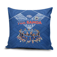 Toa Samoa Pillow Cover Samoan Warrior Spirit Rugby - Polynesian Pride