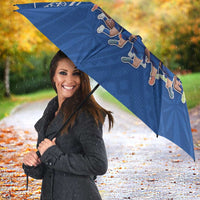 Toa Samoa Umbrella Samoan Warrior Spirit Rugby - Polynesian Pride