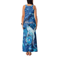 Personalised Northern Mariana Islands Family Matching Tank Maxi Dress and Hawaiian Shirt Galaxy Polynesian Shark Tattoo DT05 - Polynesian Pride