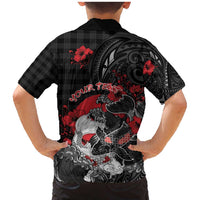 Personalised Hawaiian And Japanese Family Matching Mermaid Dress and Hawaiian Shirt Aloha Koi Fish Palaka Patterns DT05 - Polynesian Pride