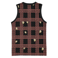 Hawaii Palaka Kahelelani Shell Lei Costume Basketball Jersey Plaid Patterns