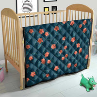 Hawaii Monstera Quilt Hibiscus Flowers Simple Style - Polynesian Pride