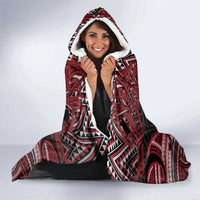 New Zealand Waitangi Day Hooded Blanket Te Tiriti O Waitangi 1840 - Polynesian Pride
