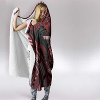 New Zealand Waitangi Day Hooded Blanket Te Tiriti O Waitangi 1840 - Polynesian Pride