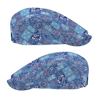 Federated States of Micronesia Merry Christmas Jeff Hat Pacific Patchwork Xmas Vibes - Polynesian Pride