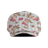 Gray Paniolo Palaka Hawaiian Cowgirl Christmas Jeff Hat - Polynesian Pride
