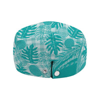 Hawaii Breadfruit Palaka Jeff Hat Polu Opal Maile Lei - Polynesian Pride