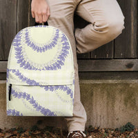 Hawaii Honohono Palaka Motifs Backpack Hawaiian Orchid Lei