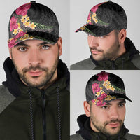 Hawaiian Plumeria and Hibiscus Classic Cap Colorful Style LT03 - Polynesian Pride