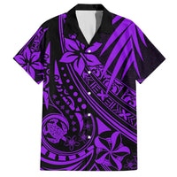Polynesian Family Matching Outfits Hawaii Turtle Pineapple Red Off Shoulder Long Sleeve Dress And Shirt Family Set Clothes - Polynesian Pride