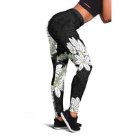 Ia Orana Tahiti Tiare Leggings Black Lei LT7 - Polynesian Pride