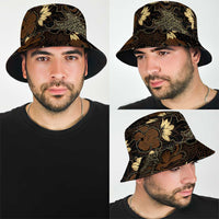 Javanese Batik Semen Bucket Hat Indonesian Traditional Pattern