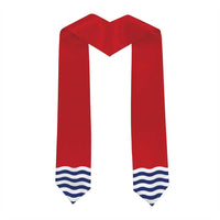 Kiribati Graduation Stole Flag Style
