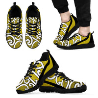 Lime Green Maori Koru New Zealand Sneakers