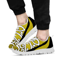 Lime Green Maori Koru New Zealand Sneakers