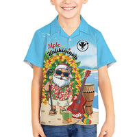 Personalized Hawaii Golf Christmas Hawaiian Shirt Mele Kalikimaka Funny Golfer Santa - Polynesian Pride
