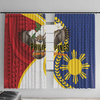 Philippines Window Curtain Filipino Araw ng Kalayaan