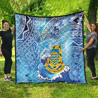 Tuvalu mo te Atua Quilt Tuvalu Dolphin Polynesian Pattern LT01 - Polynesian Pride