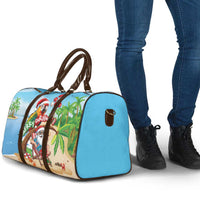 Hawaii Santa Parrot Christmas Travel Bag Summer Vibe - Polynesian Pride