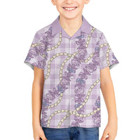 Pua Kalaunu Lei Family Matching Summer Maxi Dress and Hawaiian Shirt Palaka Pattern