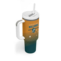 Custom Rugby Australia Tumbler With Handle Junior Wallabies Go Champions