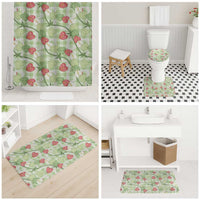 Anthurium Pikake Ti Leaf Palaka Bathroom Set Green Version