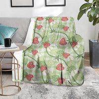 Anthurium Pikake Ti Leaf Palaka Blanket Green Version