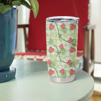 Anthurium Pikake Ti Leaf Palaka Tumbler Cup Green Version