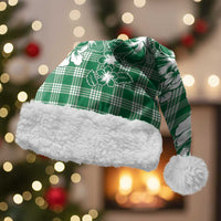 Hibiscus Pakala Emerald Green Christmas Santa Hat Tropical Floral Stylized - Polynesian Pride