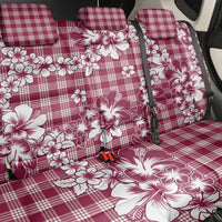 Hibiscus Pakala Royal Magenta Back Car Seat Cover Tropical Floral Stylized LT01 - Polynesian Pride