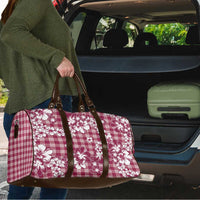 Hibiscus Pakala Royal Magenta Travel Bag Tropical Floral Stylized - Polynesian Pride