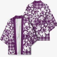 Hibiscus Pakala Sweetie Purple Kimono Tropical Floral Stylized LT01 - Polynesian Pride