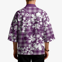 Hibiscus Pakala Sweetie Purple Kimono Tropical Floral Stylized LT01 - Polynesian Pride